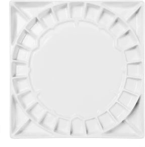 MEEDEN Large Artist Porcelain Ceramic Palette With Lid Cover - MetrocartsPalette