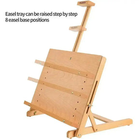 MEEDEN Large H-Frame Adjustable Tabletop Easel - MetrocartsEasel