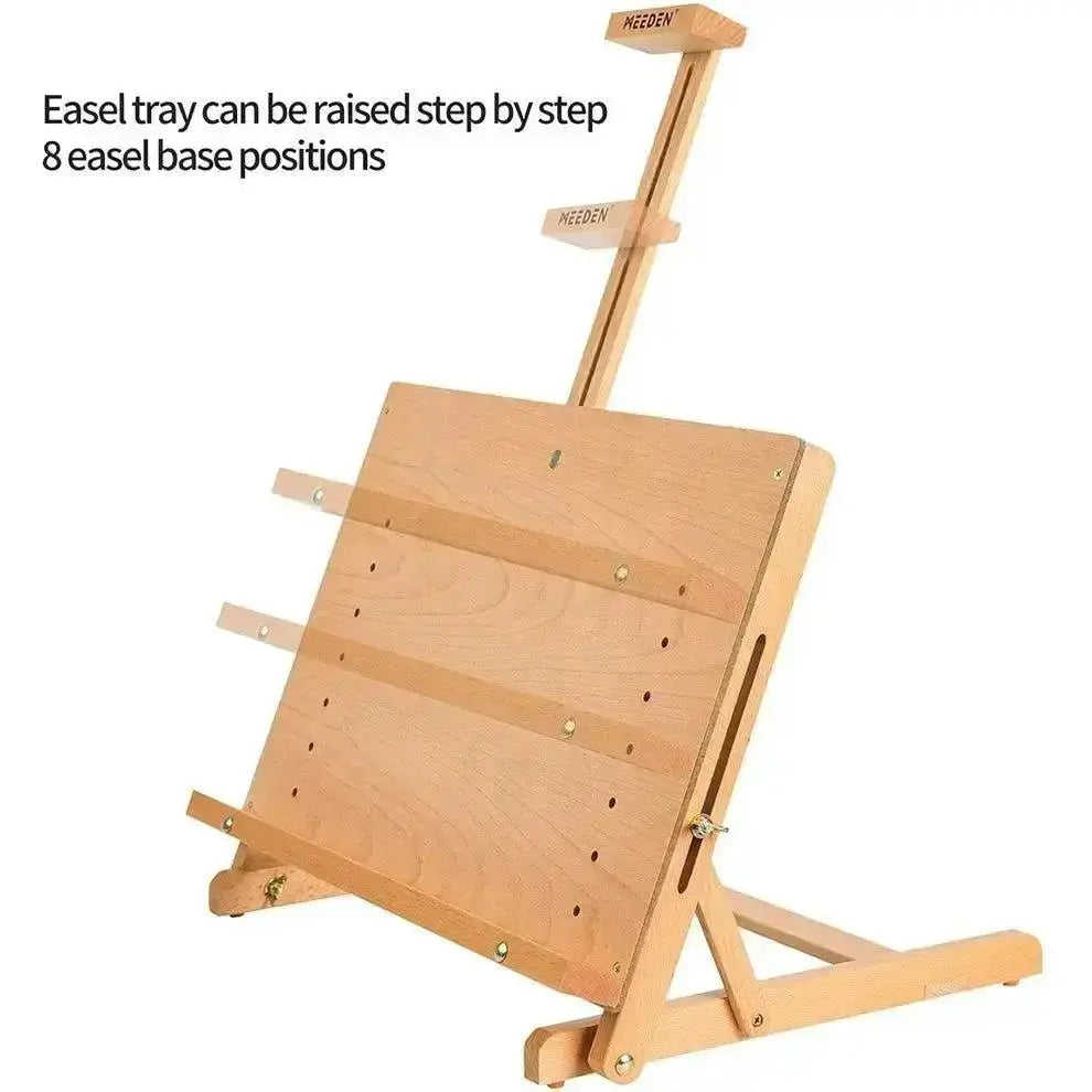 MEEDEN Large H-Frame Adjustable Tabletop Easel - MetrocartsEasel
