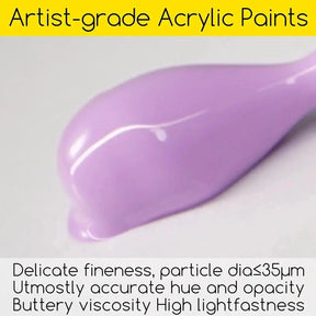 MEEDEN Pastel Acrylic Paint, 12x0.74 oz/22 ml - MetrocartsPaint