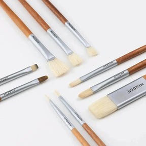 MEEDEN Professional 10 Pcs Oil Paint Brush Set - MetrocartsBrushes