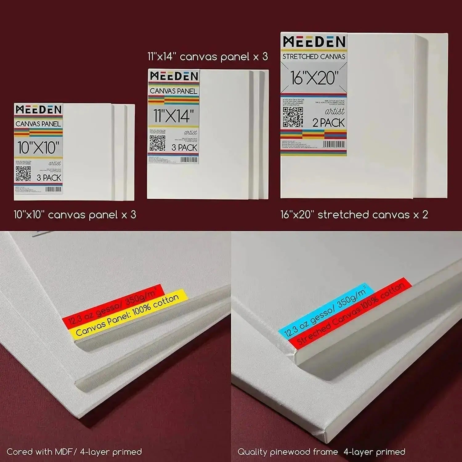 MEEDEN Professional Artist Acrylic Painting Set - MetrocartsPainting Set