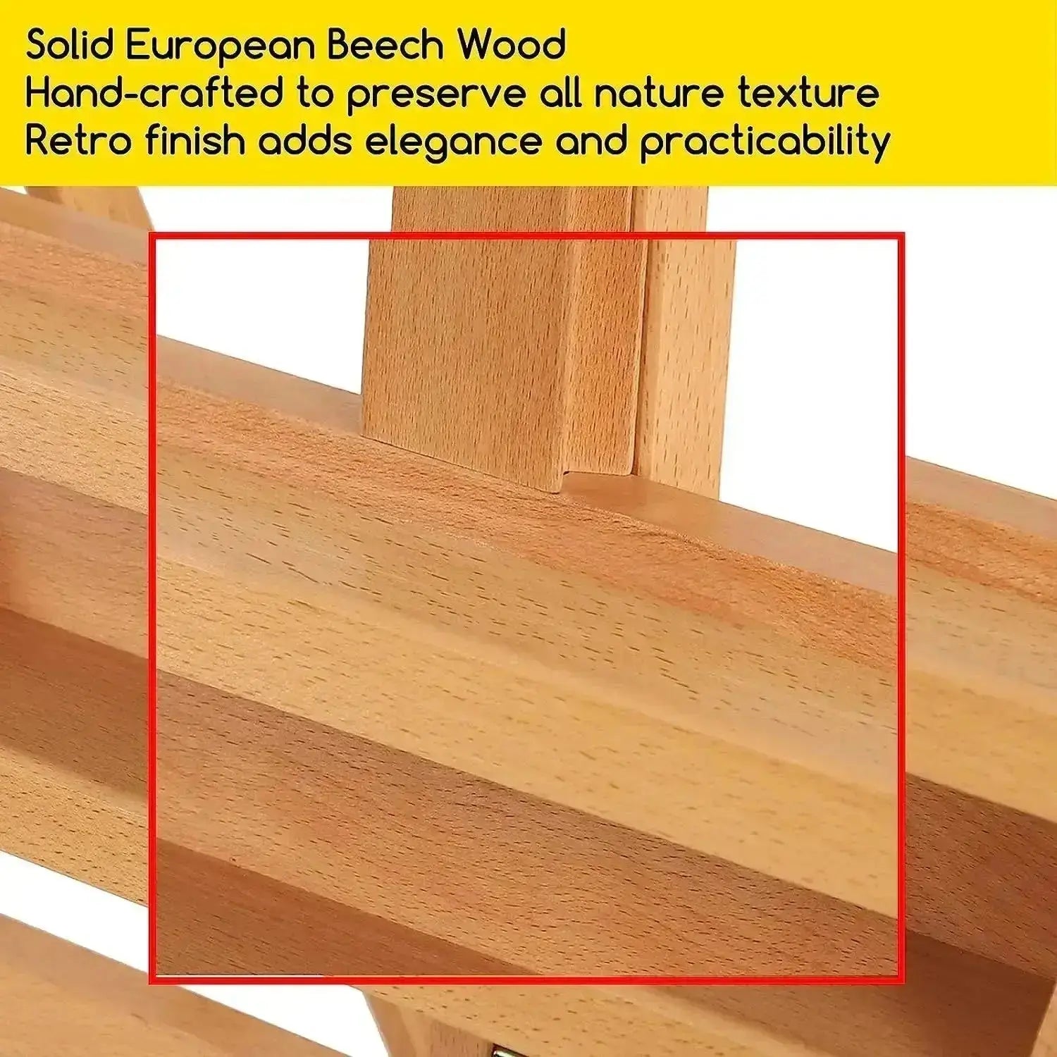 MEEDEN Studio H-Frame Easel with Large Storage Tray-W02B-B - MetrocartsEasel