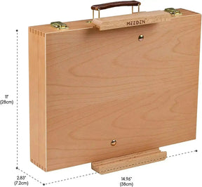 MEEDEN Tabletop Easel Sketch Box Made of Solid Beech Wood-HBX-6 - MetrocartsEasel