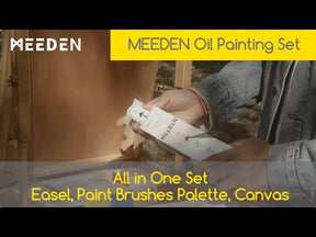 MEEDEN Professional Artist Oil Painting Set with French Easel