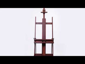 MEEDEN Classic Heavy Duty H-Frame Artist Easel-Walnut-DW01
